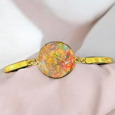 Bacelet holographique multicolore