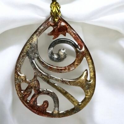 Collier zen spirales bohème