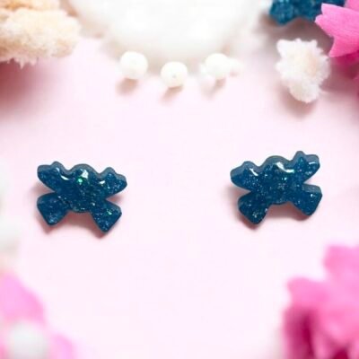 Boucles d'oreilles petits flots