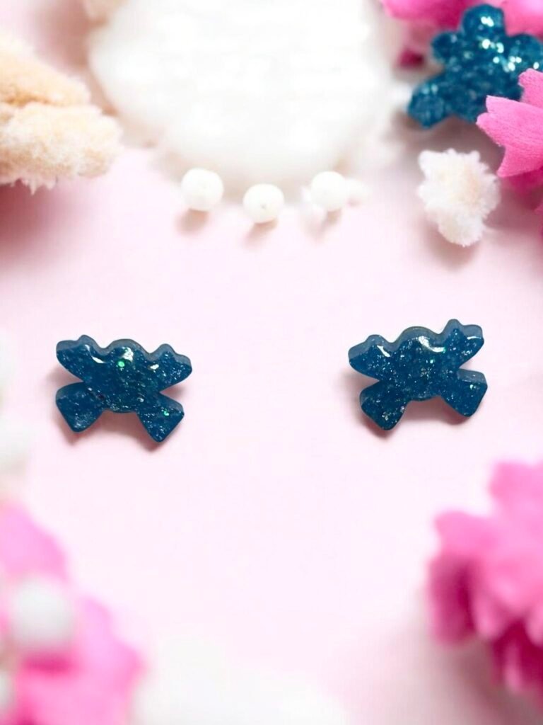 Boucles d'oreilles petits flots