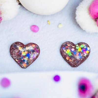 Boucles d'oreilles coeurs