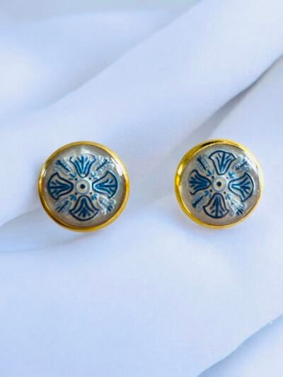 Boucles d'oreilles mosaique