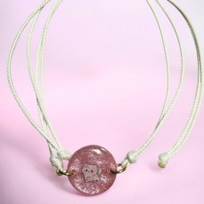 Bracelet enfant réglable petit chat