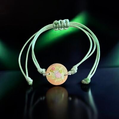 Bracelet enfant réglable fleurs