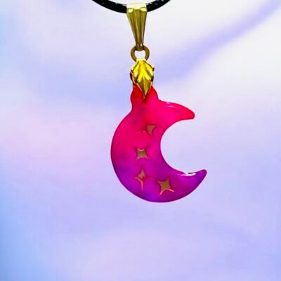 collier croissant de lune