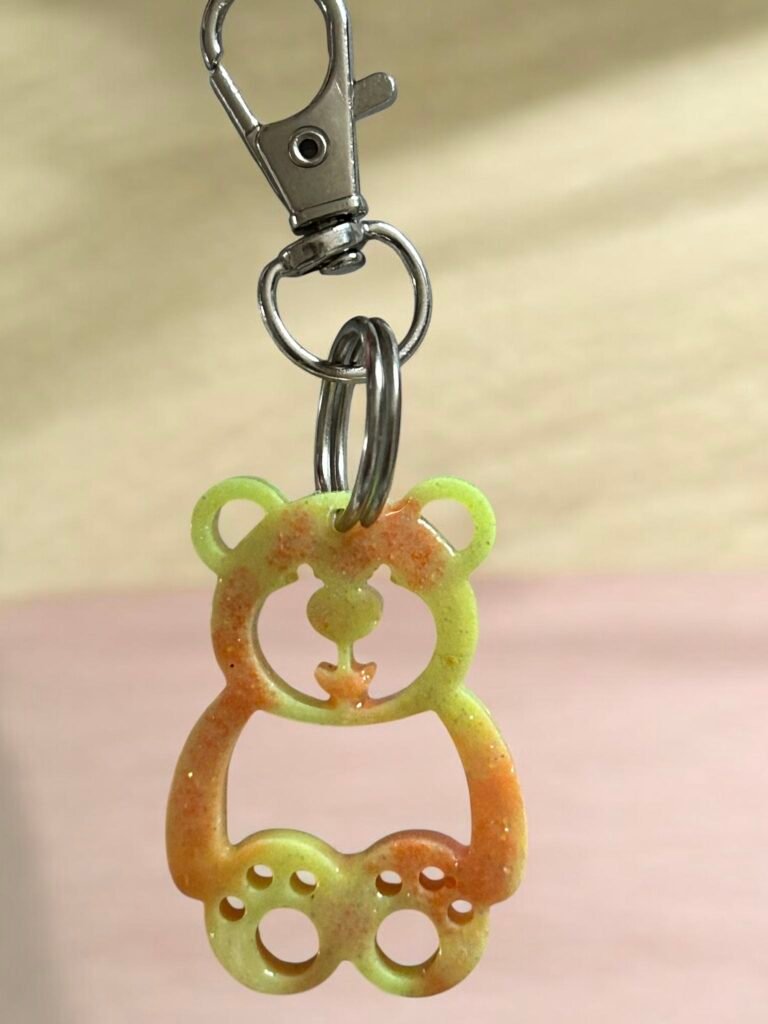 Porte clé enfant petit ourson