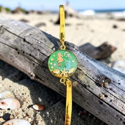 Bracelet hippocampe enchanté