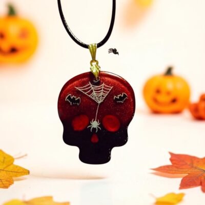 Collier crâne des ténèbres