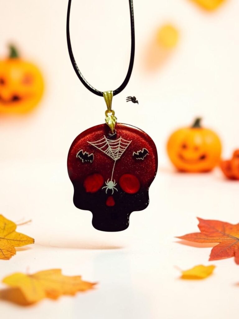 Collier crâne des ténèbres
