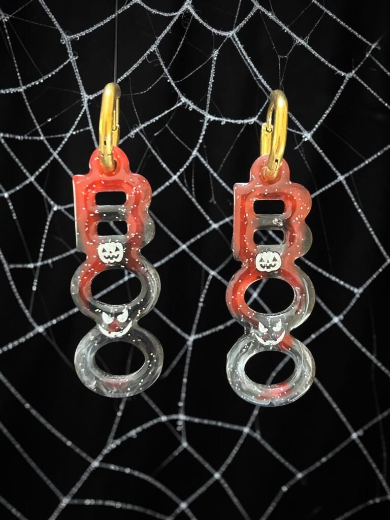 Boucles d'oreilles boo