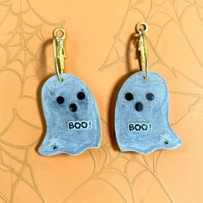 Boucles d'oreilles fantôme