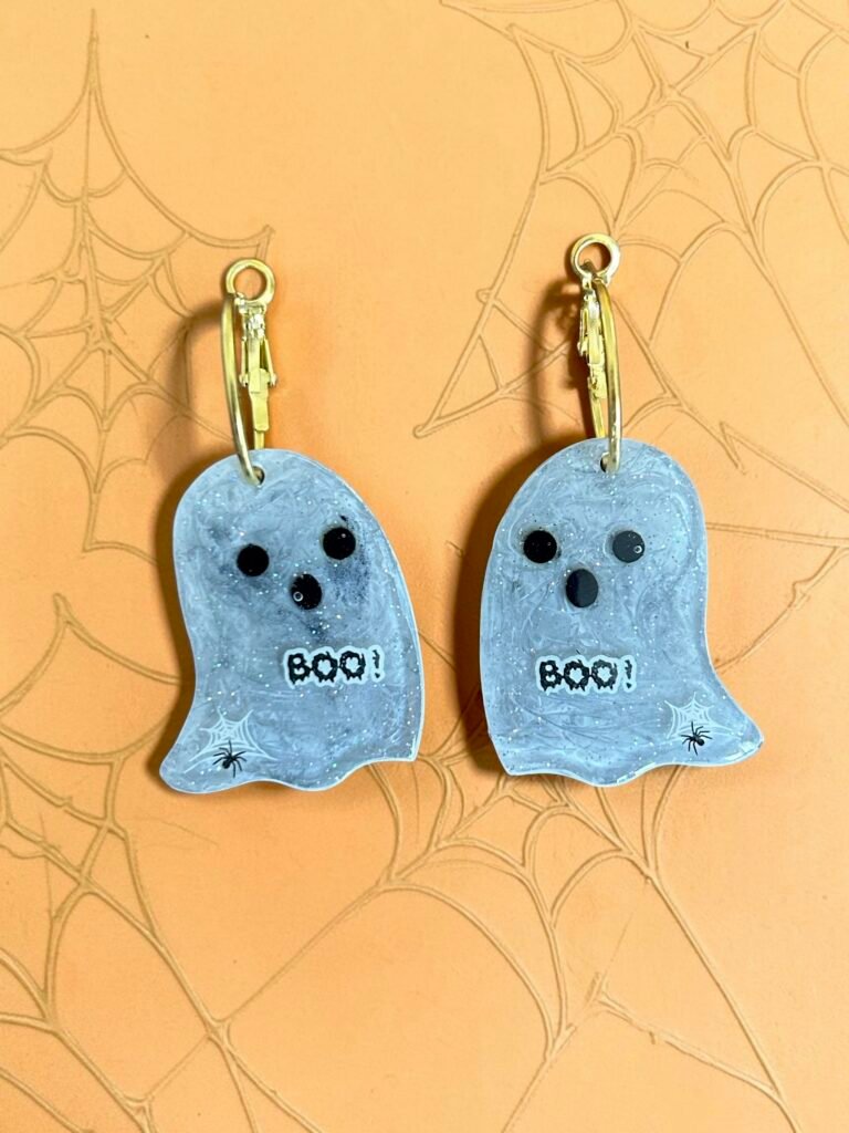 Boucles d'oreilles fantôme